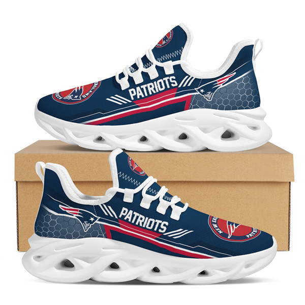 Men's New England Patriots Flex Control Sneakers 006